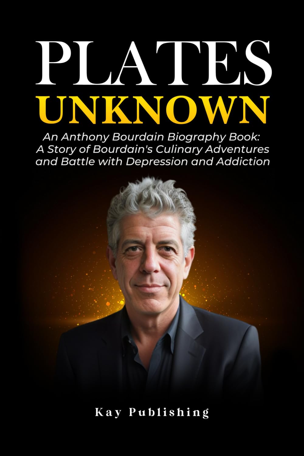 Plates Unknown: An Anthony Bourdain Biography Book: A Story of Bourdain's Culinary Adventures and Battle with Depression and Addiction