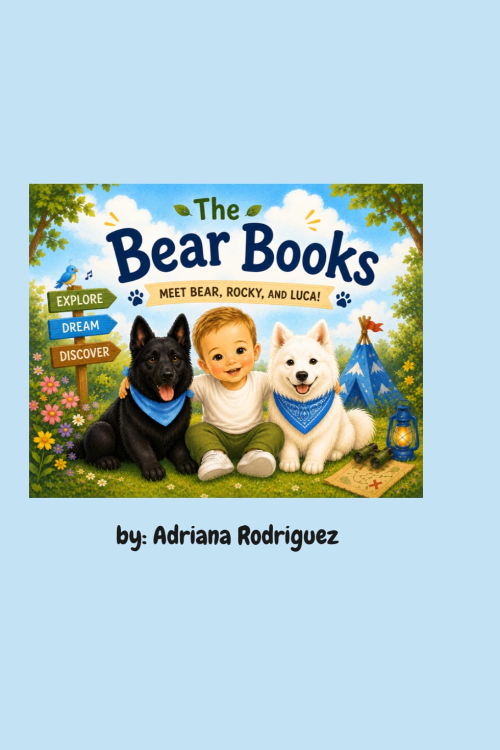 The Bear Books: Meet Bear Rocky and Luca