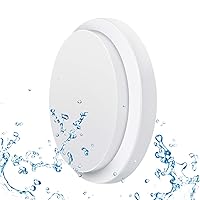 ANWIO Plafoniera LED Impermeabile Rotonda 13W 980LM Luce Bianca Naturale 4000K