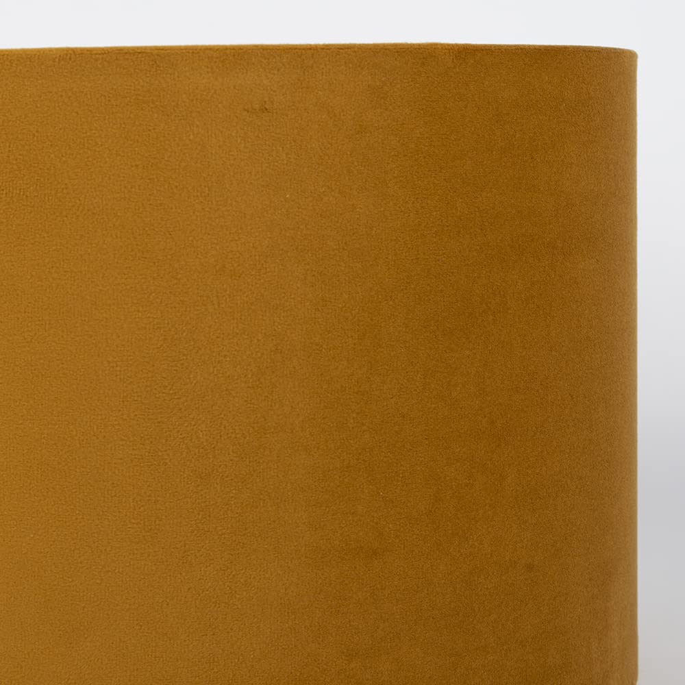 Uniqq abażur welurowy złoty Ø 35 cm – wysokość 20 cm