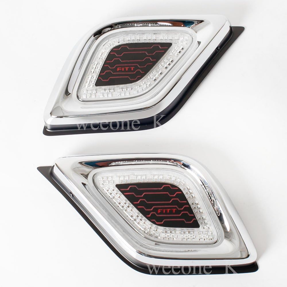 K1AutoParts L.E.D LED Daytime Running Light DRL Daylight Kit Day Driving Fog Lamp For Mitsubishi Montero/Pajero Sport 2009 2010 2011 2012 2013 2014