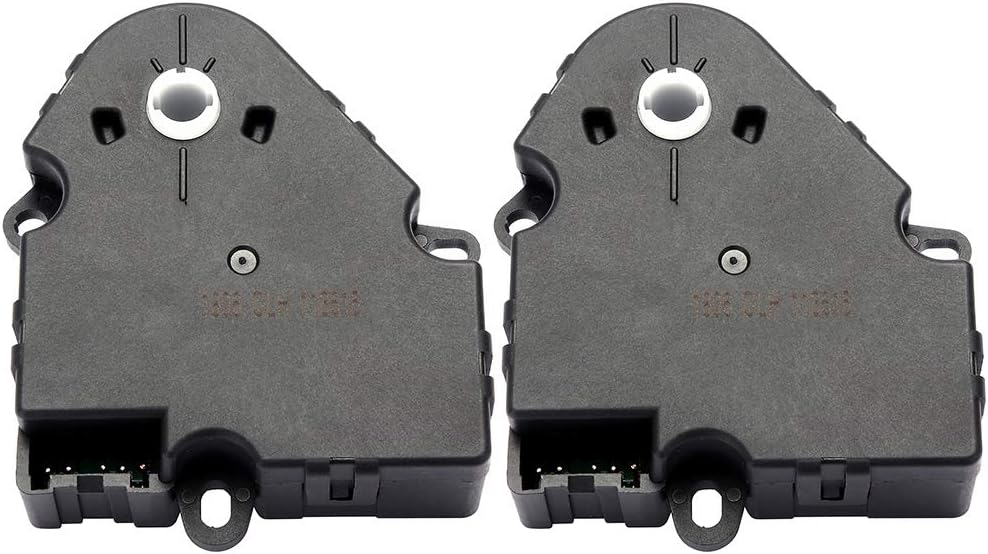 HVAC Blend Door Actuator OCPTY 604-101,52474810 Air Door Actuator Compatible 1999-2002 for Chevy for Silverado 1500,2001-02 for Chevy for Suburban 1500,99-02 for GMC for Sierra 1500 2PCS