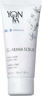 Yon-Ka Guarana Scrub | Gentle Exfoliating Face Cleanser with Rice Bran & Guarana Seed | Smooths Pores, Detoxifies & Revives Complexion | For Sensitive & Acne-Prone Skin | 1.87 fl oz