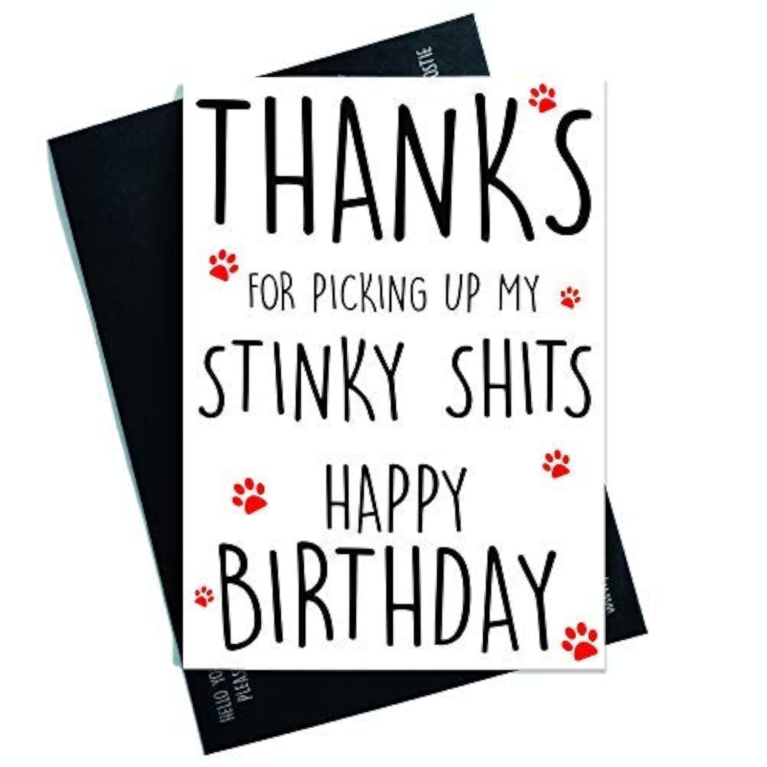 Funny Happy Birthday Card from The Dog Card for Him Pet Card Dog Lover Card Birthday Card, Card for Dog Dad, Dad Card, Dog Dad Card PC548