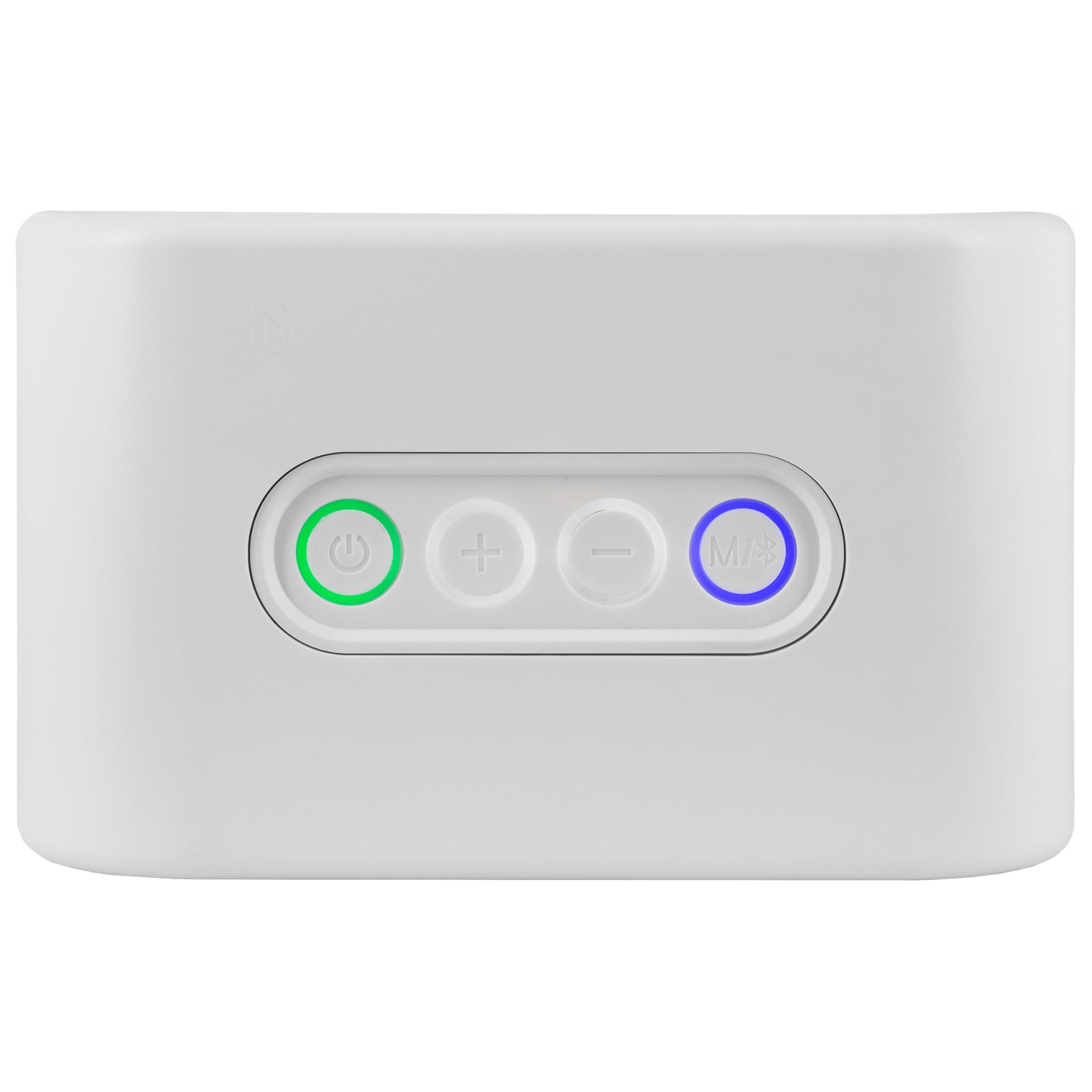Konex audio Altavoz Amplificado portátil Bluetooth Blanco de 2 vías K-Five - Diseño Elegante, Bluetooth 5.1 - Entrada AUX - USB. Batería Recargable. Calidad y Potencia de Sonido.