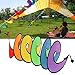 Produktbild ECMQS Bunte Camping Tent Faltbare Rainbow Spiral Windmühle Wind Spinner Haus Garten Decor Ornamente Klassisches Spielzeug