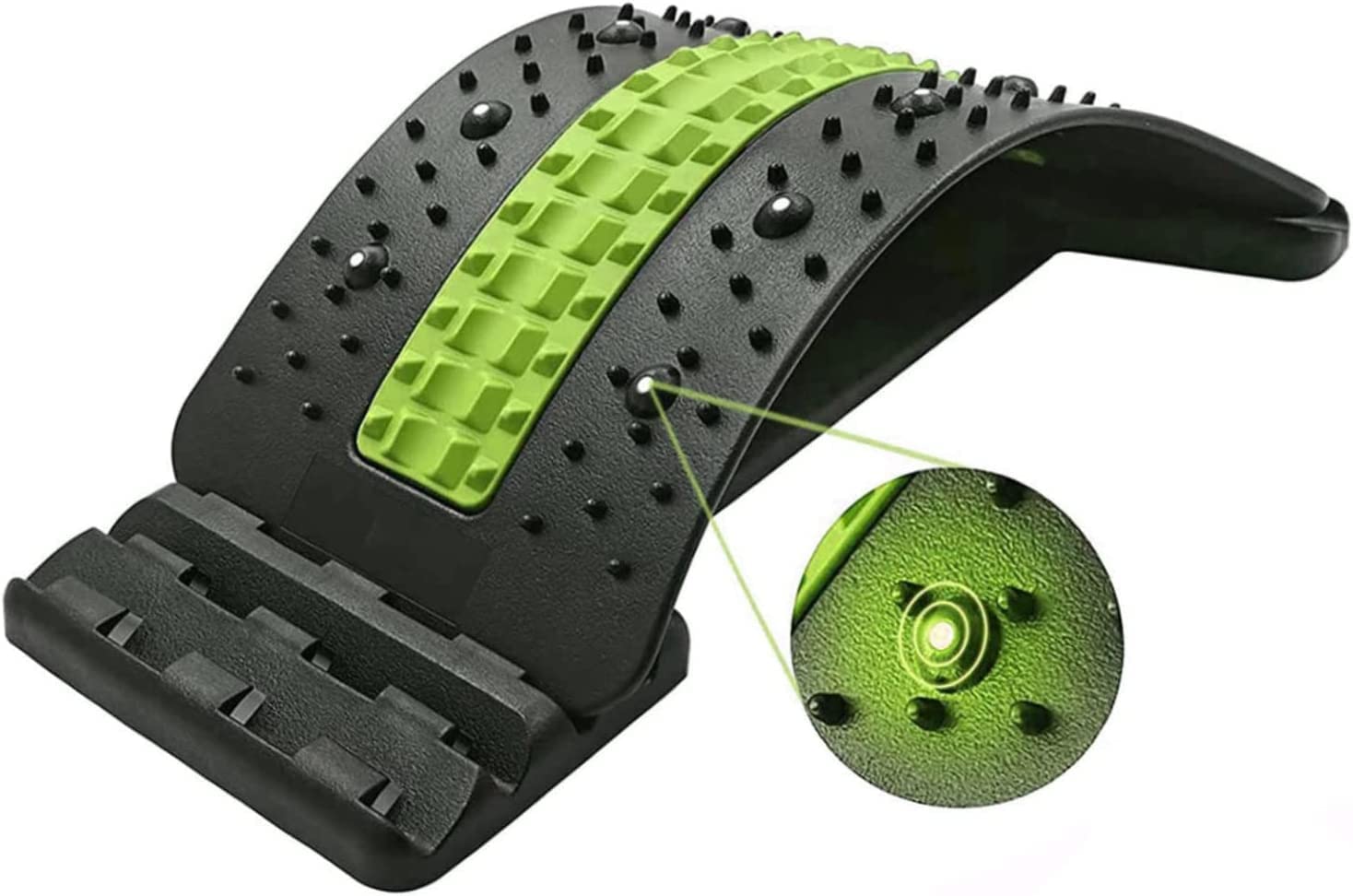 Back Stretcher, 4 Level Back Cracker, Lower Back Pain Relief Device