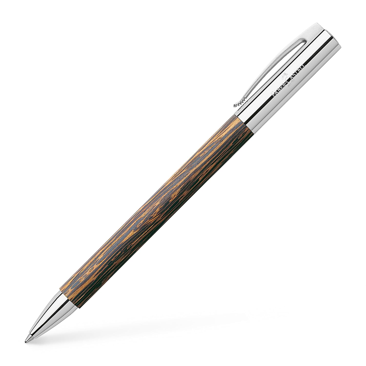 Faber Castell 148150 Oil-based Ambition Cocos Wood Palm Wood Ballpoint Pen