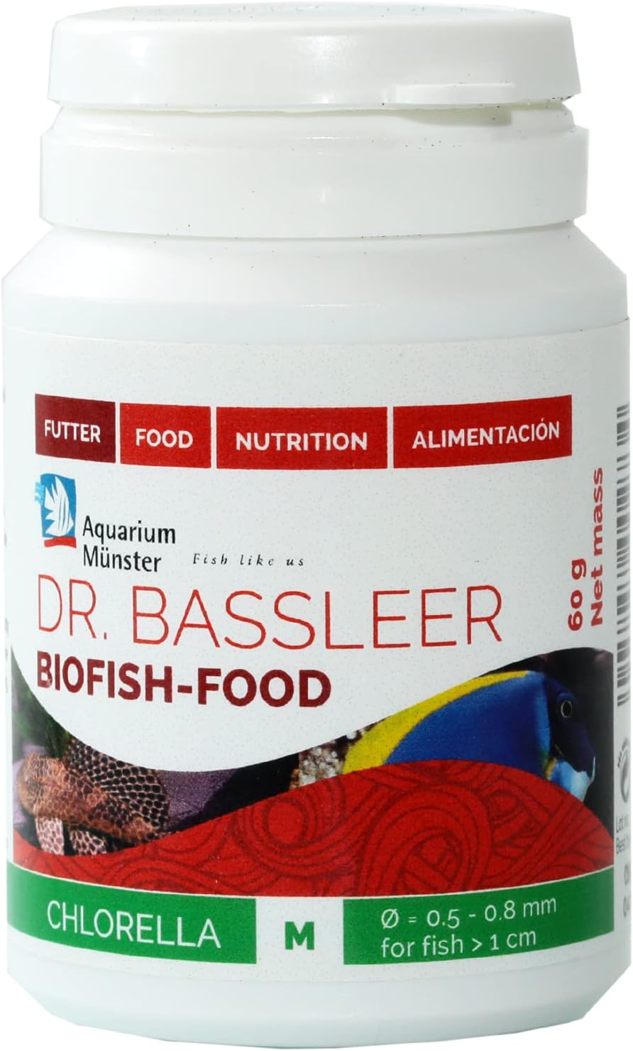 Münster Dr. Bassleer Biofish Food Chlorella M 60g Aquarium