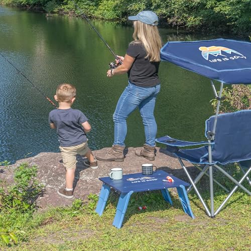 Table pliante de camping portable réglable légère avec sac - 6