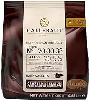 Gotas de Chocolate Meio Amargo 70,5% Cacau 70-30-38 400g - Callebaut