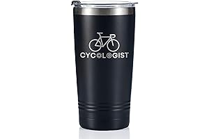 Biker Cyclist Gifts for Men: Cycologist Tumbler Mug for Coffee or Tea