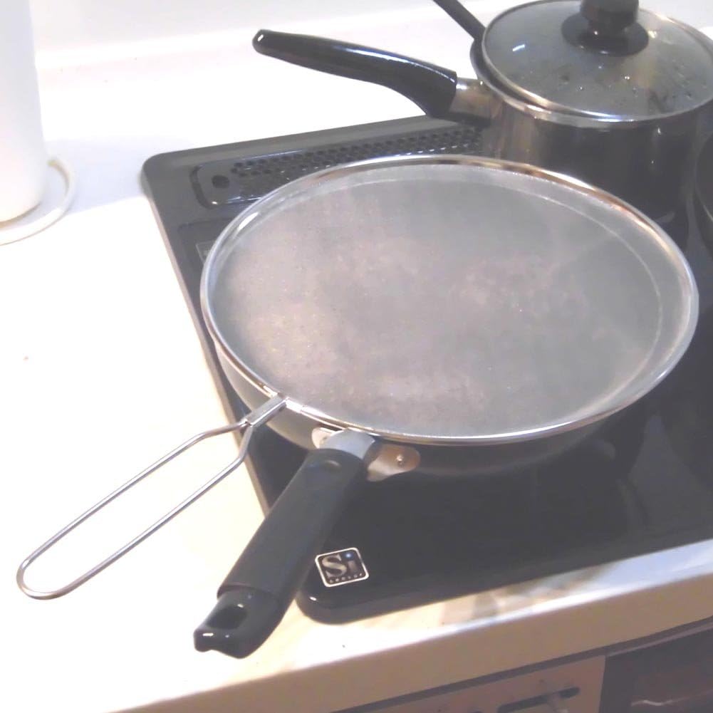 Minex Metal Oil Screen, Diameter 11.4 inches (29 cm), 18-8 Stainless Steel, V-625, Made in Japan