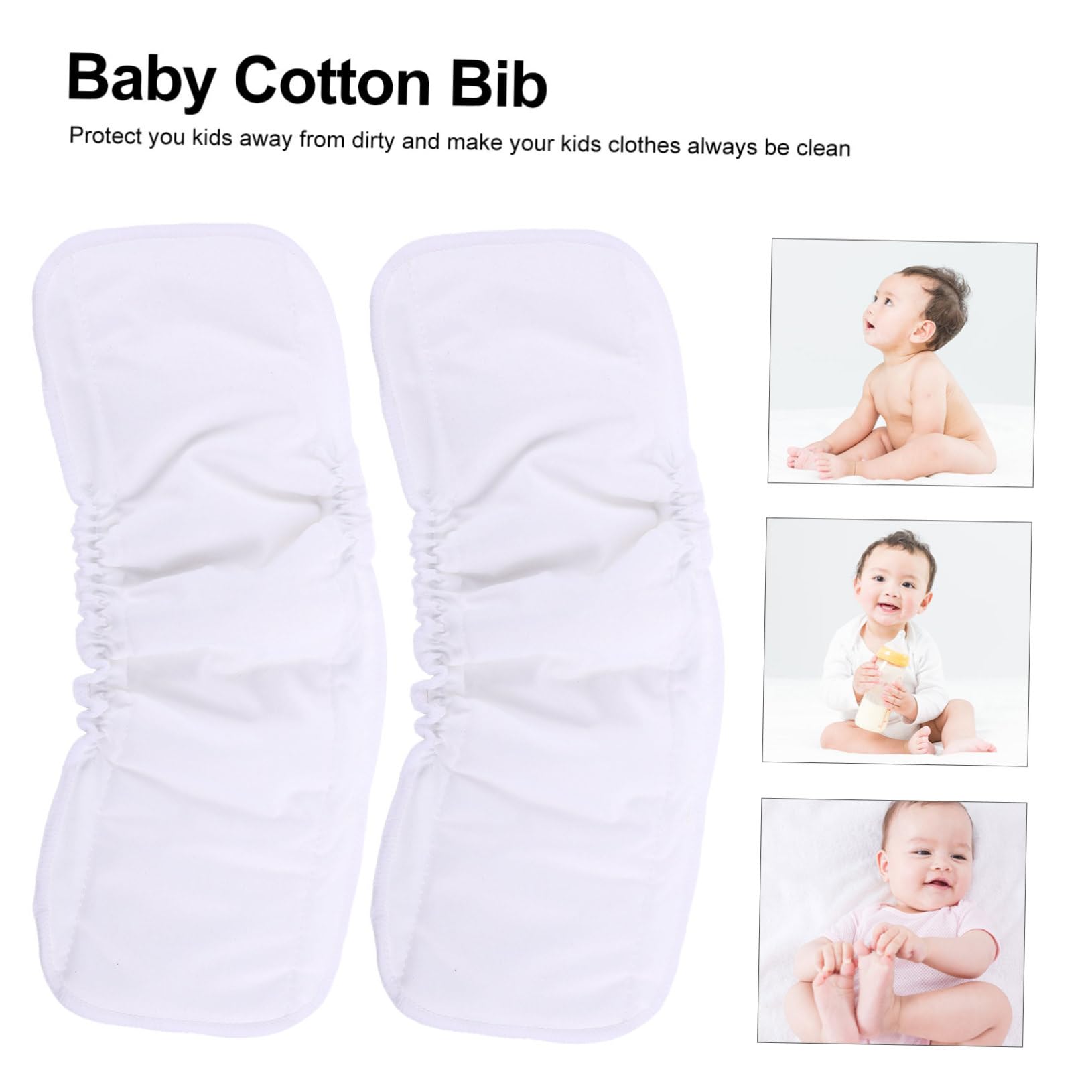 Inserts de Couches pour Bébé en Fibre de Bambou Lavables 5 Couches