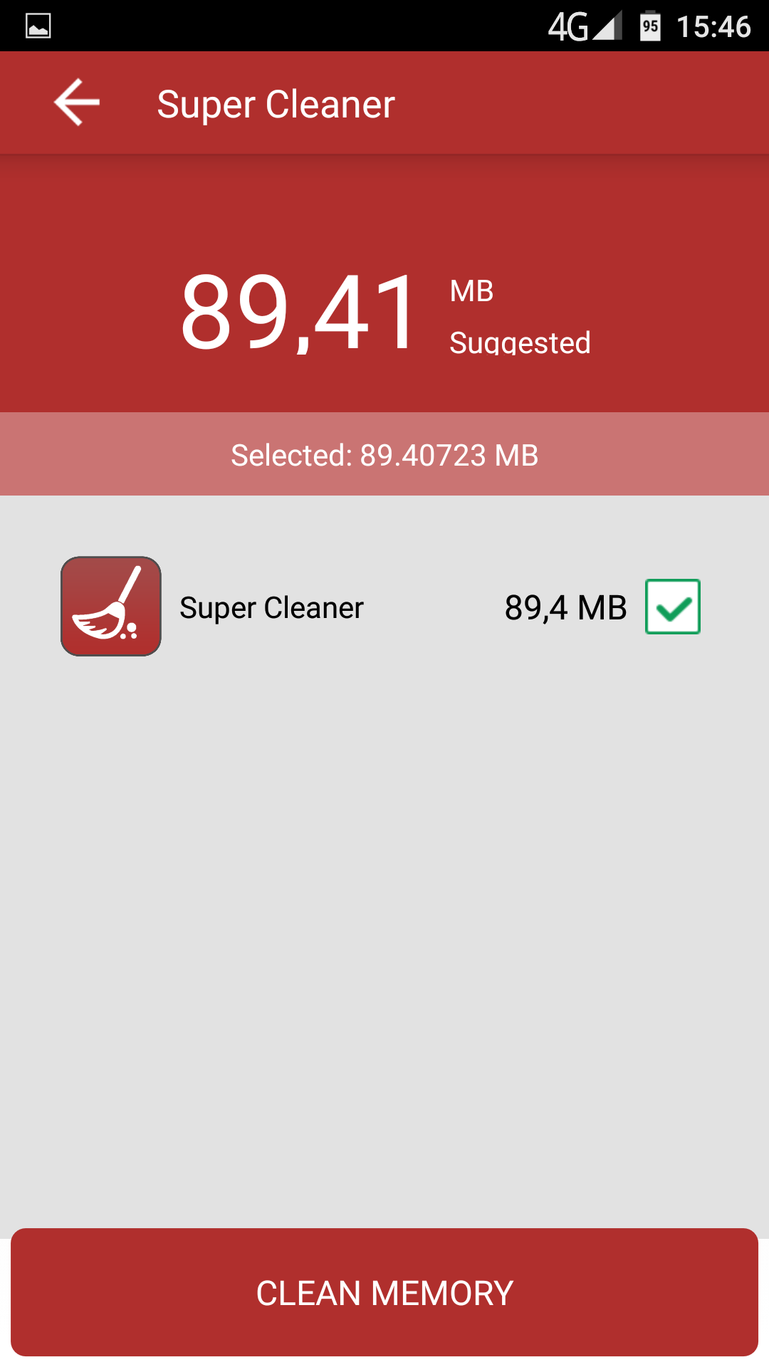 Super Cleaner Clean & Boost App on Amazon Appstore