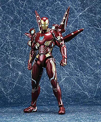 WSJYP Iron Man Action, Figure Figurine articulée Iron, Man Décoration en boîte Cover