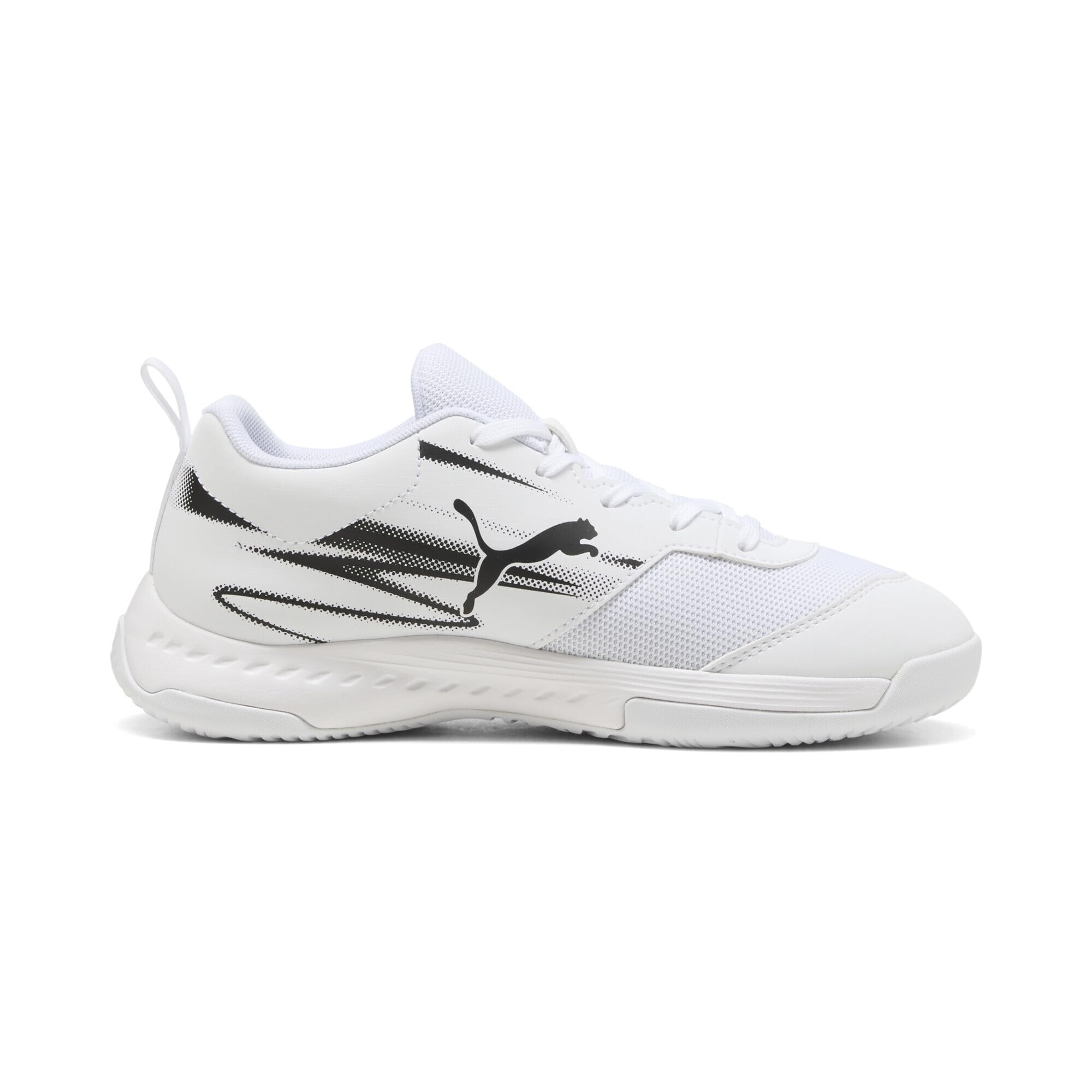 PUMA VARION II JR, Indoor Court Shoe, White Black, 34 EU
