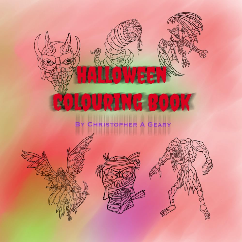 Halloween Colouring Book