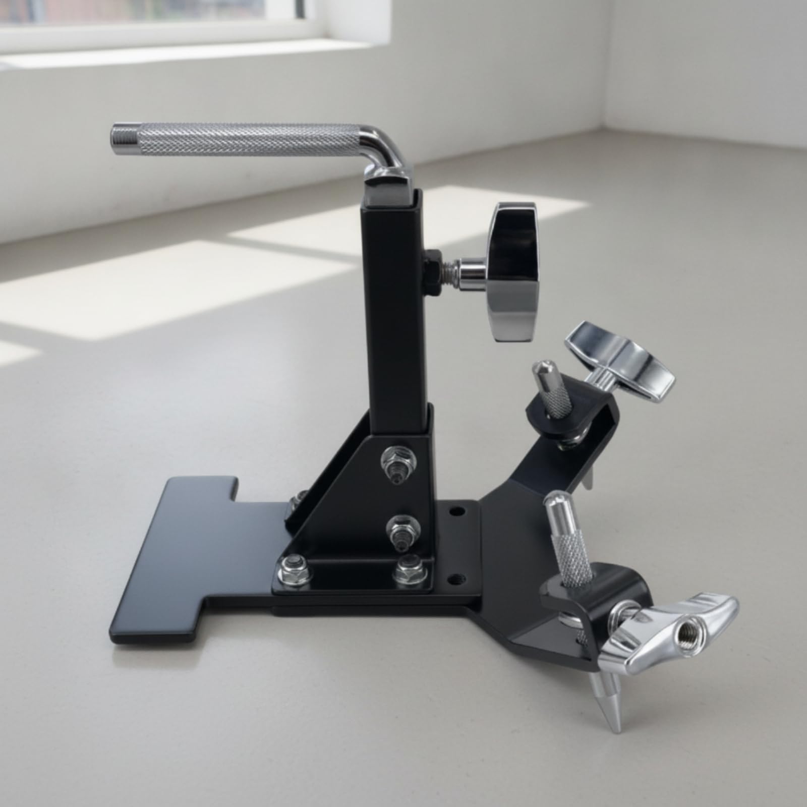 Gralara Supporto Resistente Stativo Professionale Hardware per Batteristi, Studenti di Musica, Studio