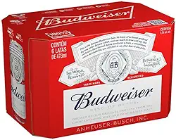 Pack de Budweiser Lata 473ml, 12 Unidades