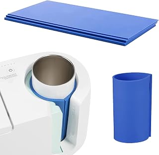3pcs 9.8 x 4.7 Inch Sublimation Wraps for Cricut Mug Press, 3 Different Thickness Sublimation Mug Wraps for Sublimation Tumblers, Sublimation Accessories for Blank Tumblers