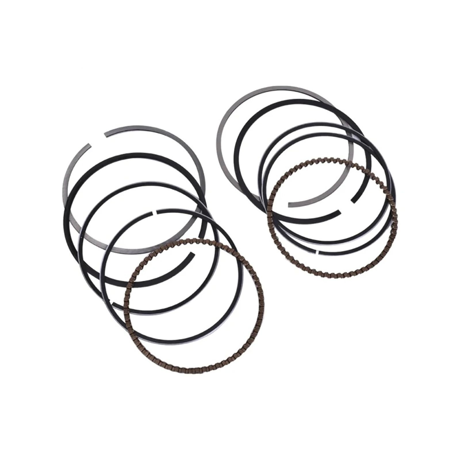 Pistones Kit De Anillos De Pistón De Motocicleta 64mm Para KWO NT400 Bros Para Shadow Para Steed VRX400 Para Roadster Para VRX NT 400 Cilindro(2 piezas)