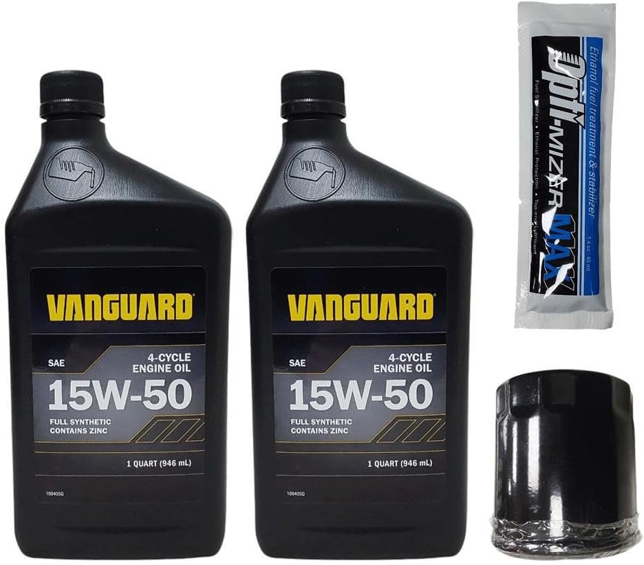 Proven Part Oil Filter Fuel Treatment 2 Quarts 15W50 Oil Fits Briggs 692513
