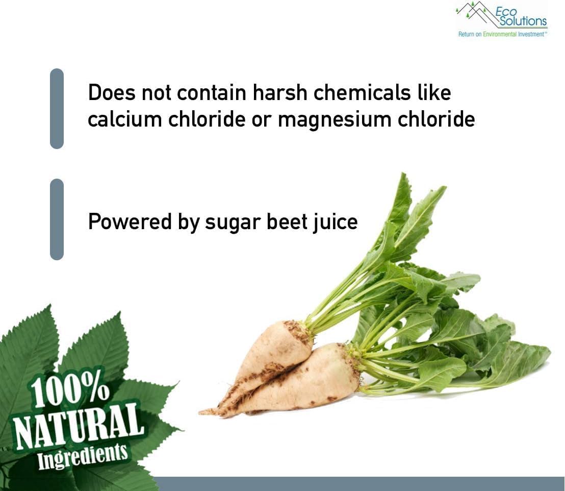 Eco Solutions Liquids Starter Pack (Electric) - 4L Pump Sprayer De-Icing Kit - Safe for Surfaces, Pets, Plants