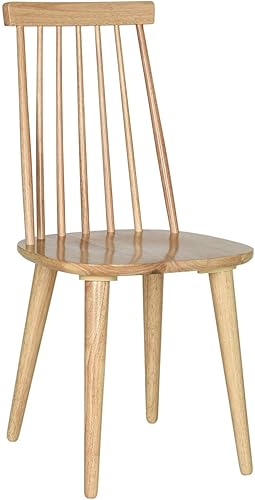 Miniatura 21 de Safavieh American Homes Collection Burris Country Farmhouse - Silla auxiliar con eje gris, madera (juego de 2) Gris,Negro,Natural,natural /