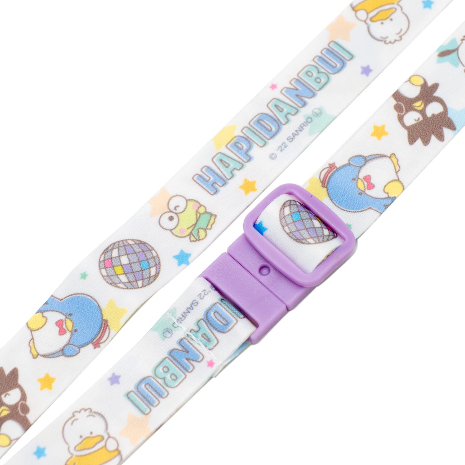 サンリオ ナモリル ストラップ ホワイト サンリオ ホワイトフリルデザイン シークレットストラップ