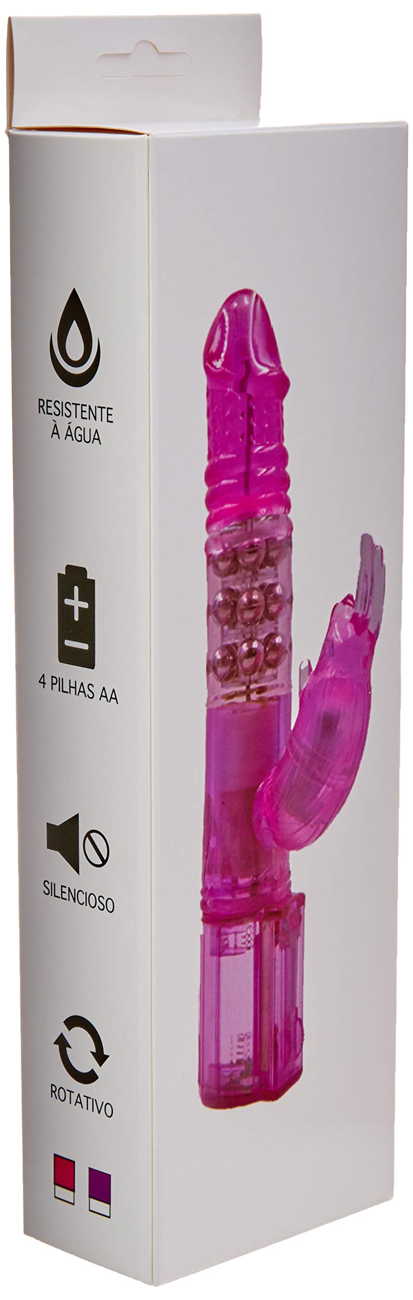 Vipmix Jack Rabbit Classic Rosa - Vibrador Rotativo | Amazon.com.br