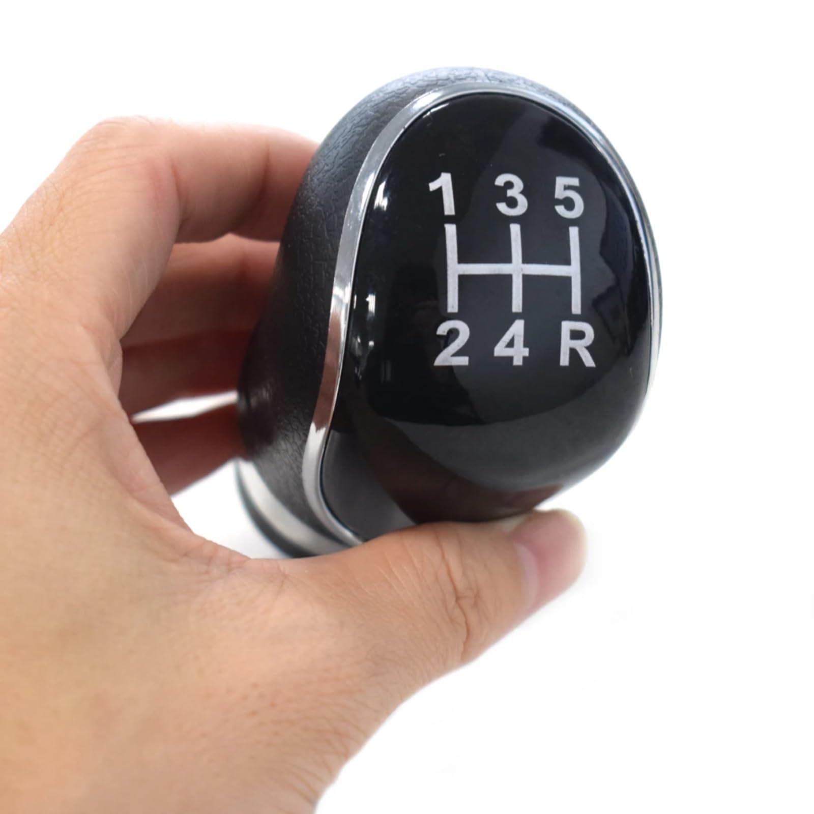 HILLAR Car Gear Stick Knob for Fiesta MK7 for Focus MK3 for C-Max for B-Max for Mondeo MK4 for Kuga for Transit 5 Speed Manual Gear Shift Stick Knob