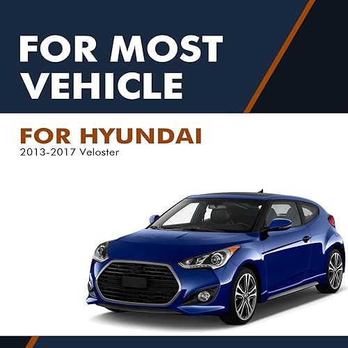 Miniatura 3 de PM Auto Conjunto 4 amortiguador trasero de suspensión delantera para Hyundai Veloster Monotube 2012-2017 Actualización de rendimiento