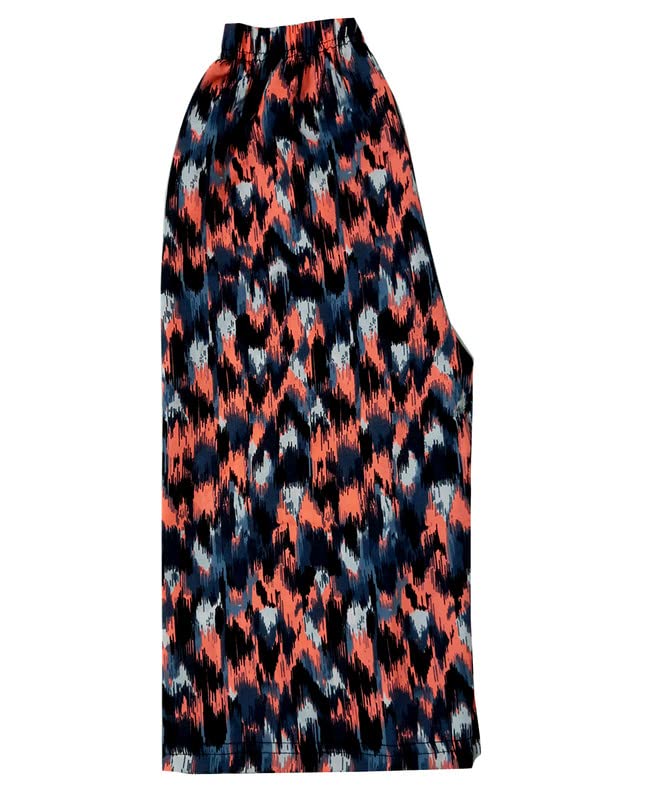 Image of IndiWeavesGirls Crepe Printed Loose Capri 3 /4th Pants
