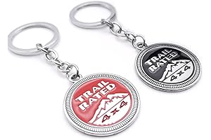 Classic Jeep Metal Keychains
