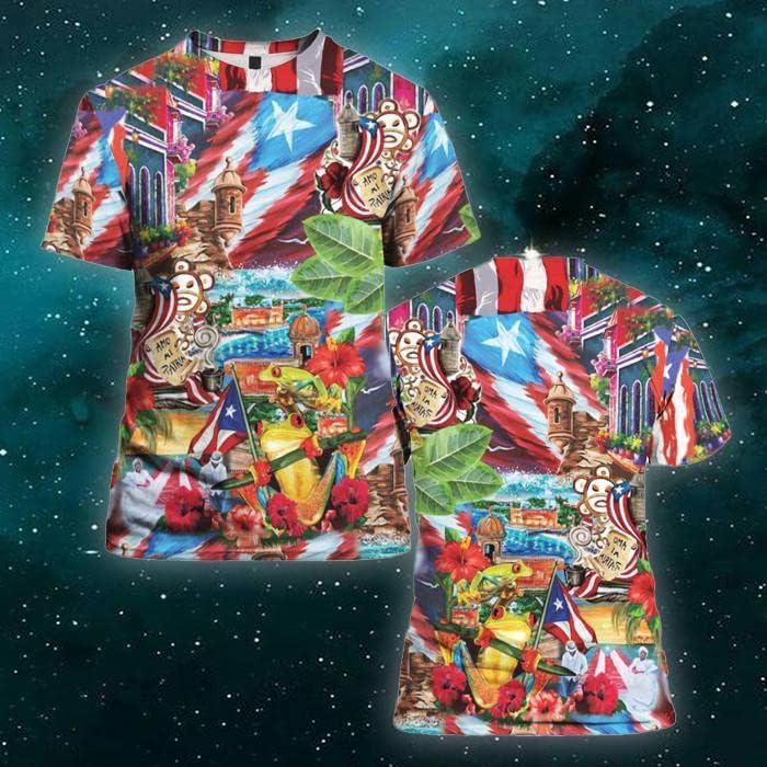 Miniatura 2 de Camisa estética de Puerto Rico, camisa de Puerto Rico para hombres, camisa de Puerto Rico para mujer, camisa de manga larga, camisas estéticas
