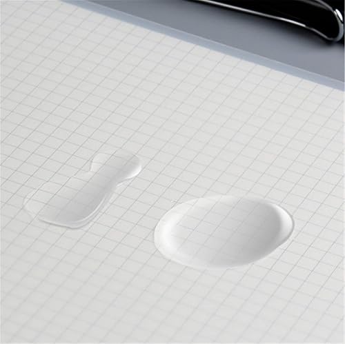 Miniatura 4 de Yansanido - Cuaderno de notas en espiral (A5), 160 páginas (80 hojas), 100 gr/m² / 3.53 oz/m² de papel de puntos, con tapa dura de plástico