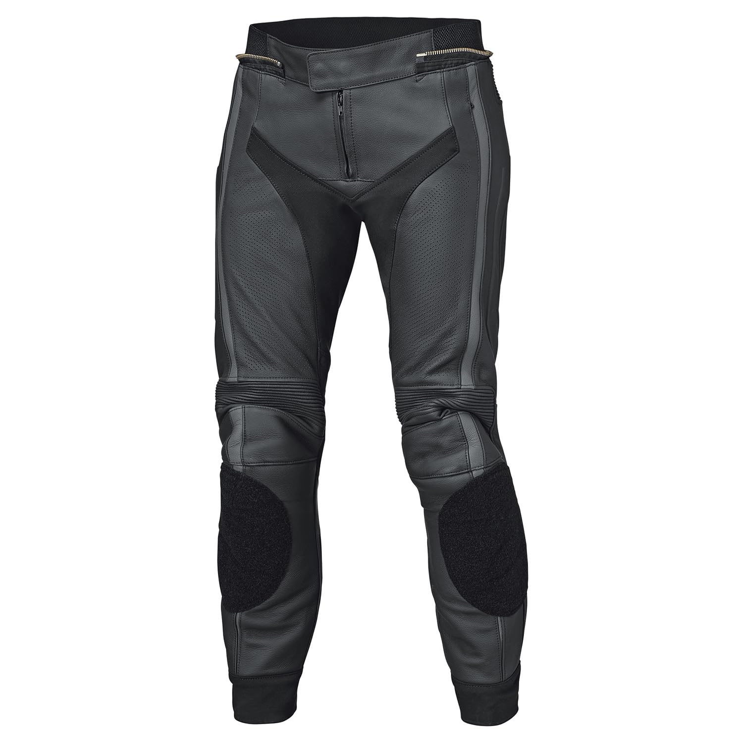 Held Spire 2 - Lederkombi 2 teiler Herren - Soft-Rindsleder - Schutzkleidung AAA - CE zertifiziert EN 17092:2020 - Motorrad Schutzkleidung mit Level 2 D3O Protektoren - Schwarz - Größe 54 | Leder