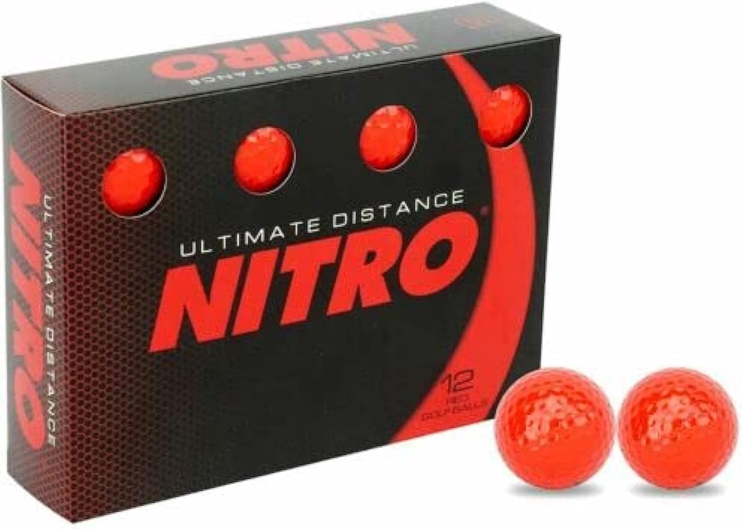 Nitro Ultimate Distance 15 Pack Red Golf Balls Nepal Ubuy