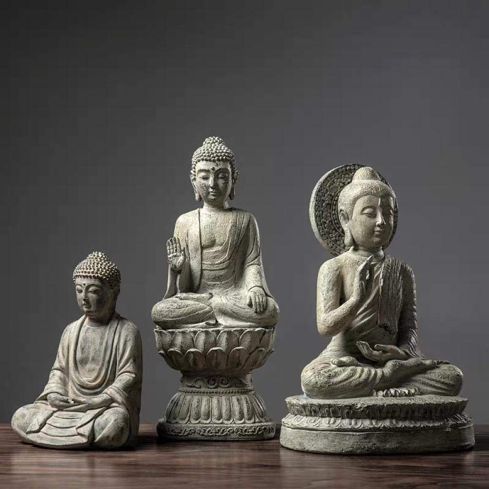 Amazon.co.jp: 装飾品彫像彫刻仏像の装飾ホームリビングルーム