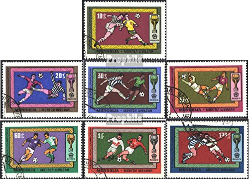 Prophila Collection Mongolia 591-597 (Completa Edizione) 1970 Calcio-WM ´70, Messico (Francobolli per i Collezionisti) Calcio