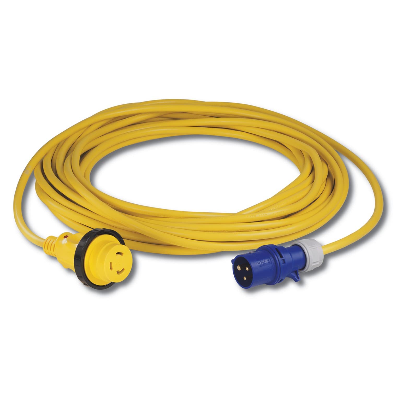 Cavo Elettrico Marinco 16A 230V 20m - Spina Europea, Colore Giallo, Per Attrezzature Elettriche - Foto 3