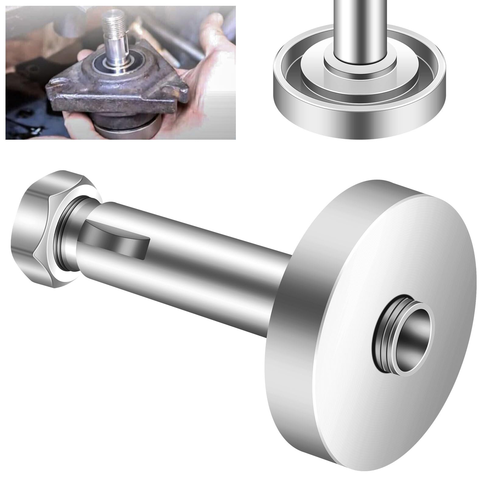 Ohoho AM39912 Deck Drive Spindle Shaft for J-OHN Deere Lawn Mowers - Fits F510 F525 S80 S82 S92 SRX75 SRX95 STX30 STX38 Model