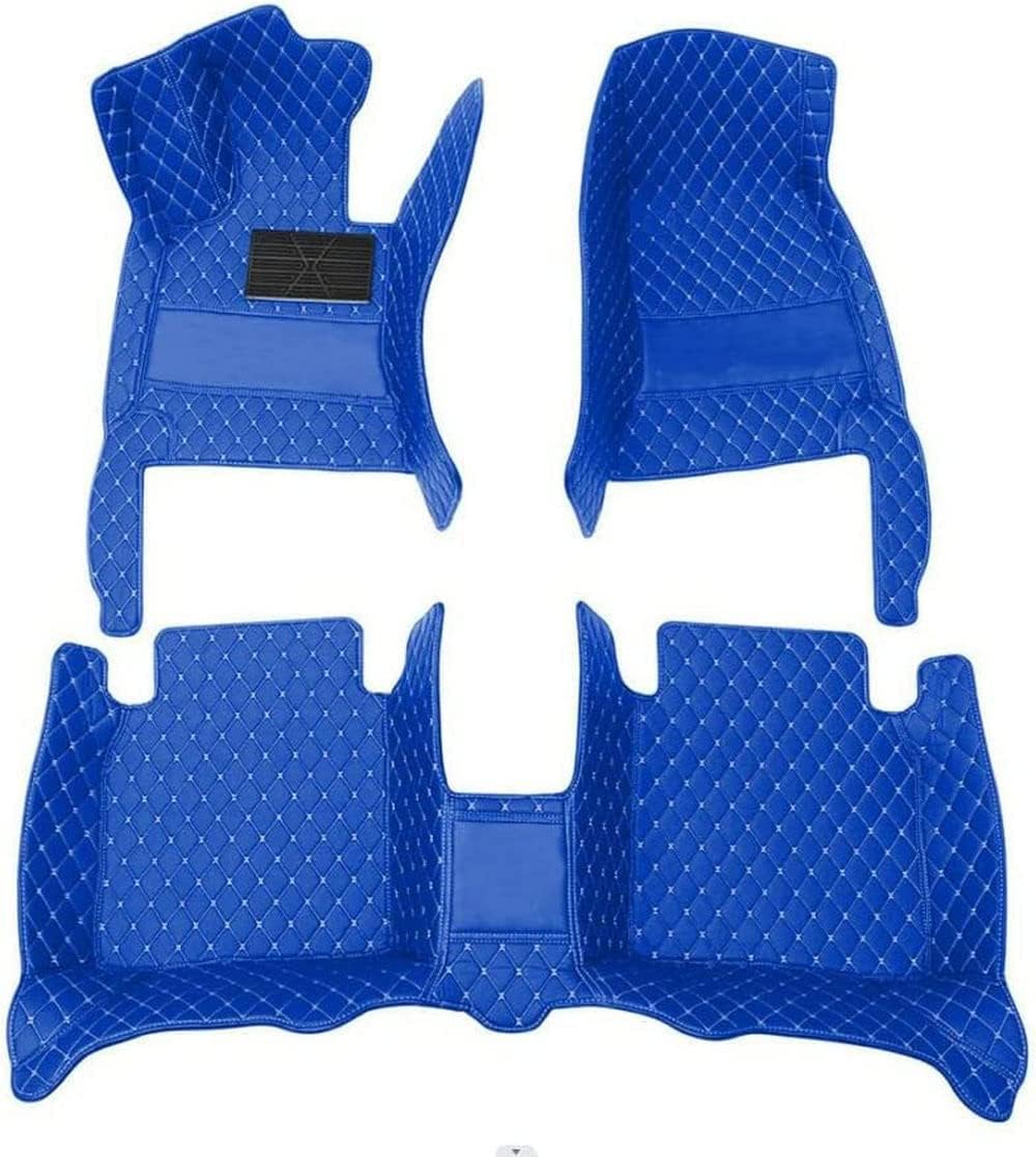 Custom Floor Mats for BMW 1 2 3 4 5 6 7 8 Series X1 X2 X3 X4 X5 X6 X7 SUV i3 i4 i8 iX iX3 M1 M2 M3 M4 M5 M6 M7 M8 X3M X4M X5M X6M GT Z4 All Weather Leather Car Mats (All Black)