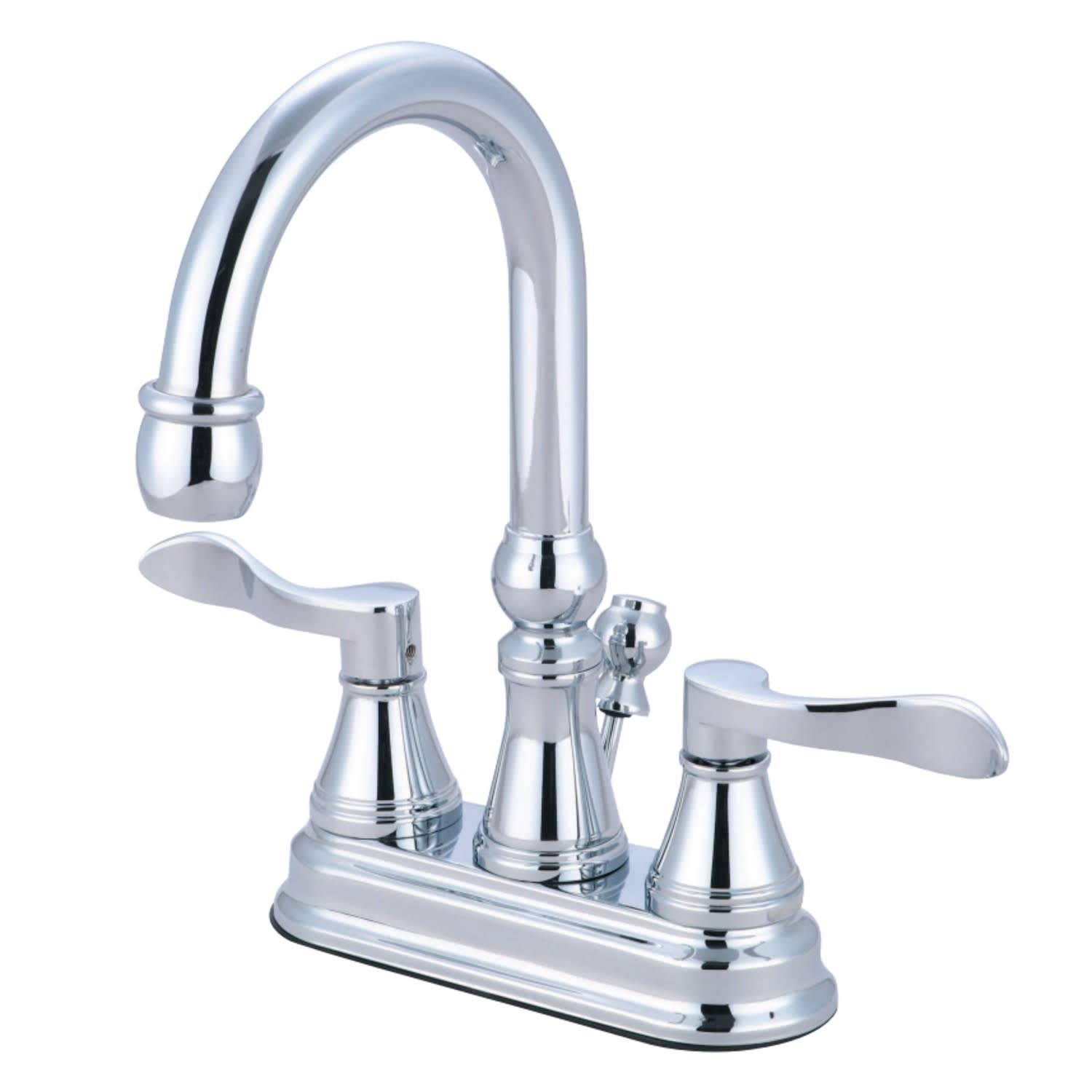 Robinet de toilette Kingston avec vidage laiton anti-corrosion