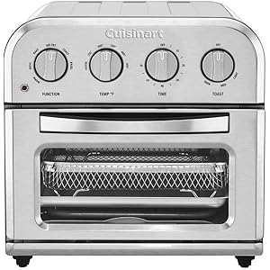 cuisinart air fryer toaster oven sur la table