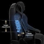 DXRacer Master XL Video Gaming Chairs for Adults, Ergonomic Reclining Computer Gaming Chair, Racing Style Height Adjustable (EPU Leatherette, Black Line)