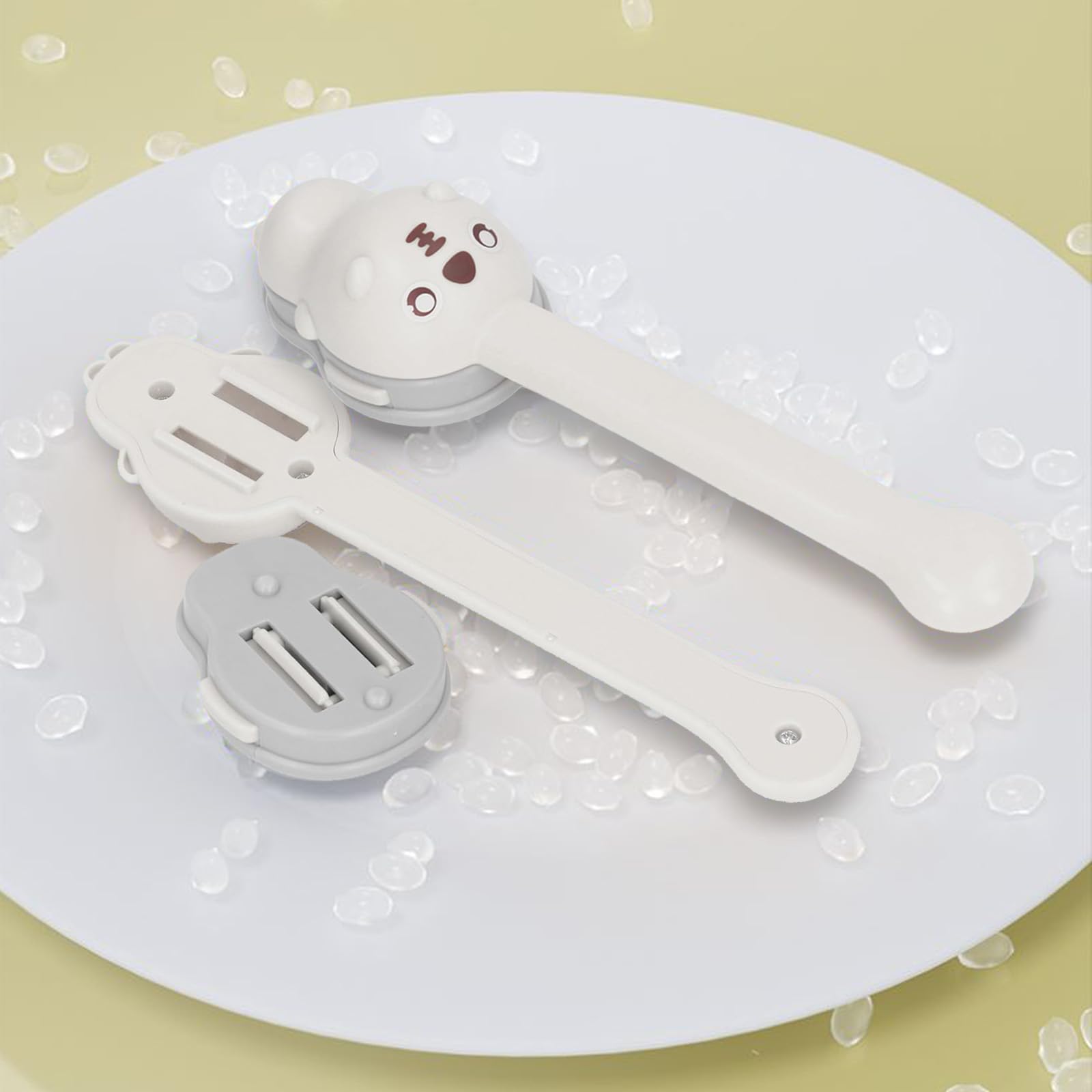 Extension De Poignée De Robinet, Extension De Poignée d'Évier d'Extension De Robinet, Extension De Poignée De Robinet Pour Enfants, Ensemble D'Extension De Poignée De Robinet (Blanc)