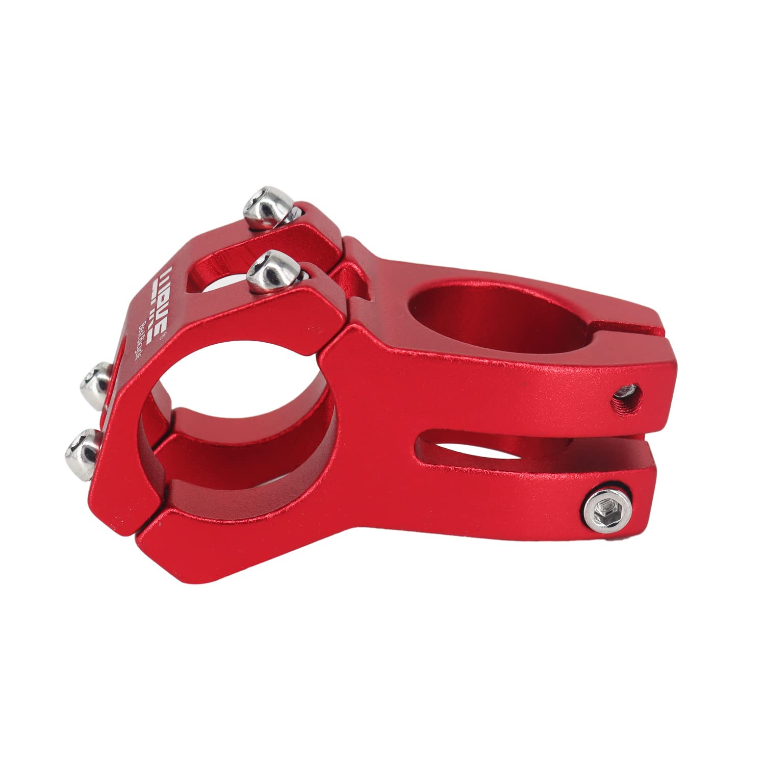PLATTBK 31,8 wspornik kierownicy MTB, riser, 45 mm, stop aluminium, krótki mostek 0 stopni, do rowerów górskich, wyścigowych, BMX, MTB