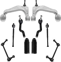 Vista 1143 de Detroit Axle - Kit de suspensión frontal de 10 piezas para Dodge Avenger 2008-2014, Chrysler Sebring 2007-2010, 2 brazos de control inferiores, 2